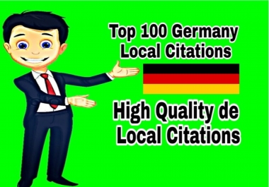 I will create 100 german google map point citations for SEO boost
