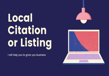 I will do 200 usa,  uk,  australia local citations seo for your business