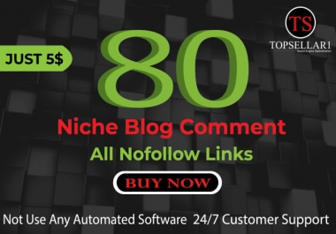 I will do 80 niche relevant backlinks at low obl
