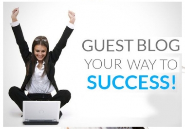 i can do 6 guest post low price work