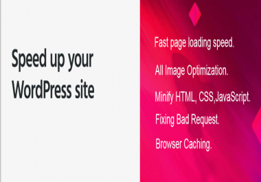 Speed up WordPress site for better seo performance.