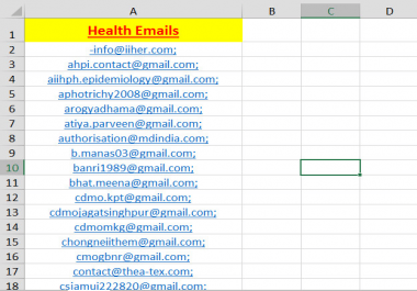 I will collect 500+ social media emails needed for your business