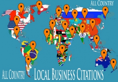 I will do 50 any country live citations for local SEO