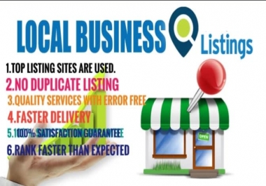 I will do 60 netherlands local listing