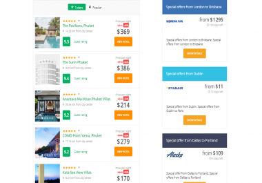 I will make automated Travel Affiliate Website