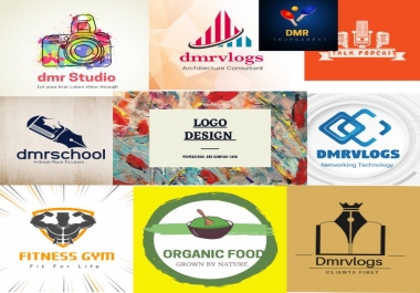 Do unique professional business modern minimalist and all logo design