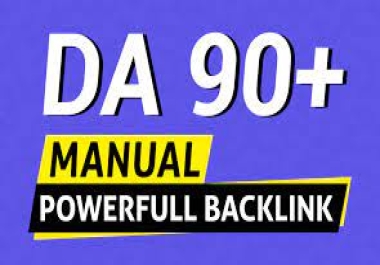 Boost your websites Powerful DA 90 plus high quality 10 SEO backlinks