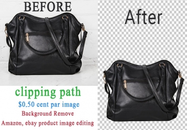 I will do 10 images clipping path,  background remove
