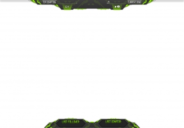 I Will Create Overlays For Streamers