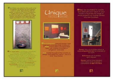 Can create great brochure/ catalogue design as per client requirements