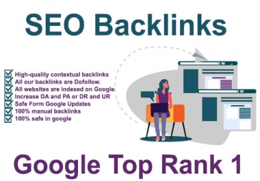 I will build profile high quality manual SEO backlinks in google top ranking