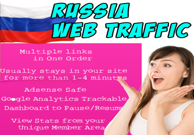 10000 RUSSIA WEB TRAFFIC VISITORS SPECIAL OFFER - 1 order - upto 10 URL's