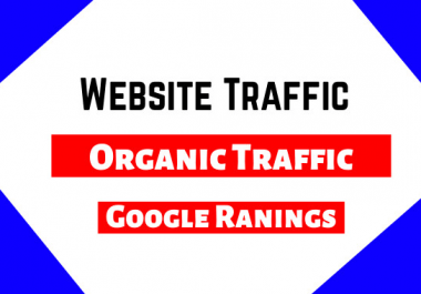 I will Drive Website Traffic for Google Rankings