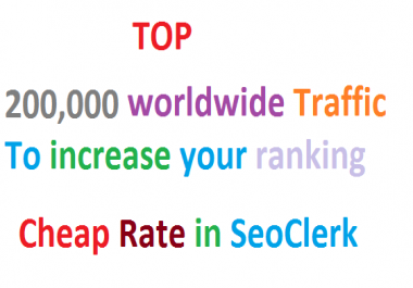 SKYROCKET Real 200,000 Worldwide Website Unlimited Traffic from Search engine Google Ranking Factors