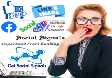 Powerful Sites 1 million Webs Social Signals Media networks Marketing Bookmarks Important For SEO