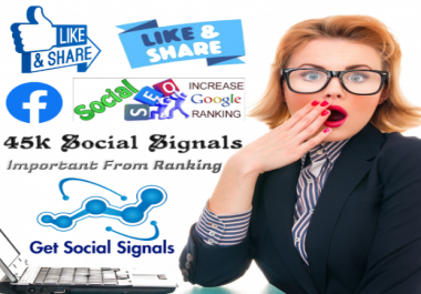 No1 Powerful Social Media Best Site 45,000 Social Signals Bookmarks Important For SEO