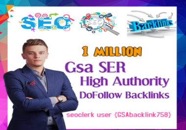 Top Most powerful 1 million Gsa Ser backlinks, high ...