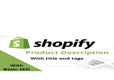 best persuasive SEO shopify product description with title and tags