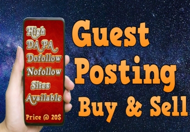 We Deal Guest Posting Buy & Sell for your site
