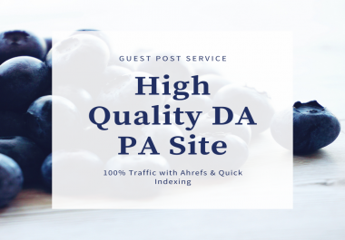 I will do premium guest posts on high authority site for Niche Site