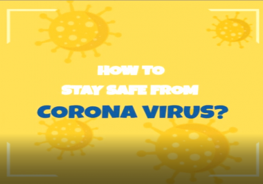 How to stay safe from coronavirus ANIMATED VIDEO