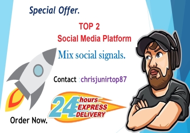 Great Top 2 Powerful Platform 10,000 Mix Social Media Social Signals Share Backlinks Bookmarks