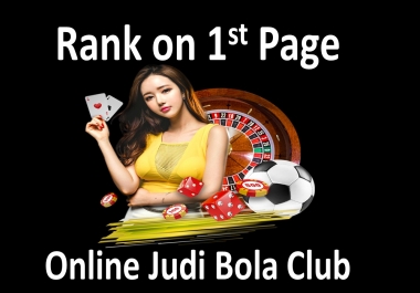 Building 10,000 PowerFull 100 PBN DA casino Poker Gambling Judi Bola Evaluate Google 1st Ranking