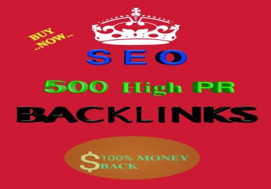 Do 500 Do -Follow PR5-PR9 High Domain Backlinks