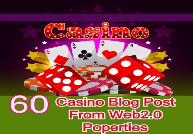 60 High Authority Casino Blog Post From Web2.0 Popertics