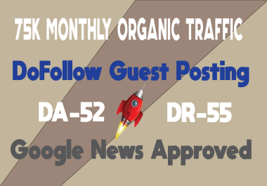 Guest Posts on WebtoonXYZ,  DA52,  DR55,  75K Traffic,  Google News