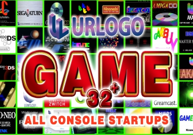 I will create home video TV game console startup screen intro animation