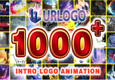 I will create the most complete intro logo animation