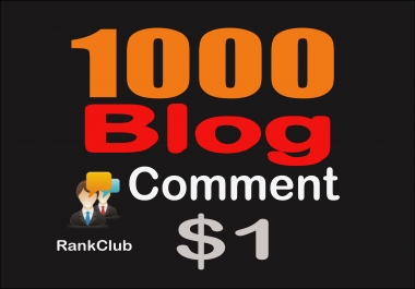 Create 1,000 Blog Comments Backlinks