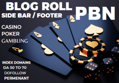 Get powerfull 1500 PBNs high DA50-70+ sidebar/footer/blogroll homepage backlinks