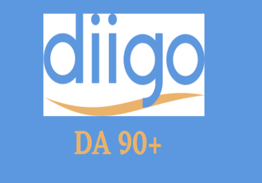 Create 50 Diigo High Authority dofollow DA 90+ Backlinks