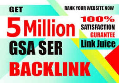 I will build 5 Million high authority backlinks to boost your ranking
