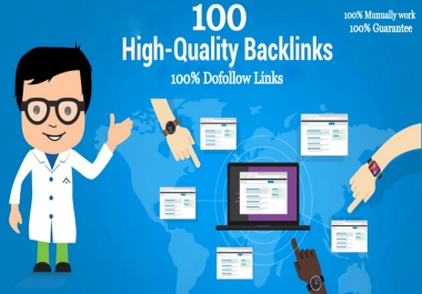 I built 100 blog comments backlinks high seo service rank on google