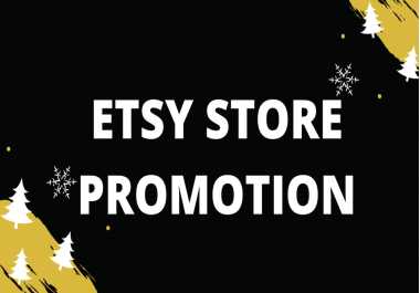 I will create backlinks for your etsy promotion