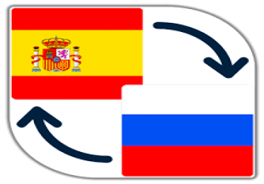 Russian-Spanish and English-Spanish Translator