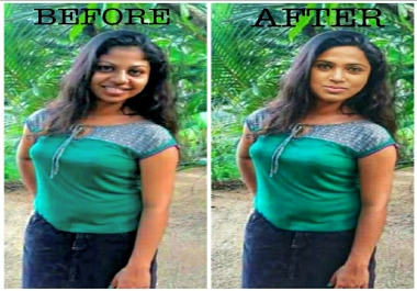 Any 2 photos face change background remove text editing effect editing
