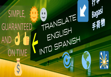 I ll Translate Any Text,  Article or Short Story From English Into Spanish