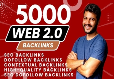 5000 Web 2.0 Permanent Homepage Backlinks