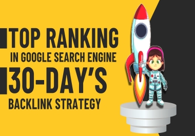 30-Days SEO Backlink Service to online growth Boost your Website Authority