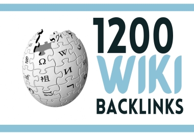 1200 Wiki Backlinks Contextual Backlinks SEO Optimized Strategies High DA50+