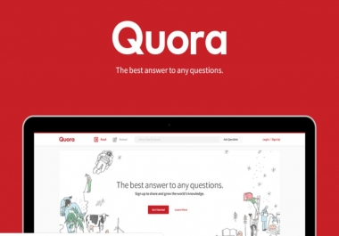 Quora answers with finest & quality content and backlinks