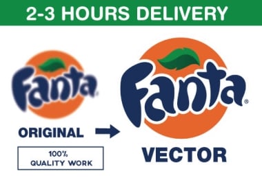 I will do perfect vector tracing,  clean up logo and redesign