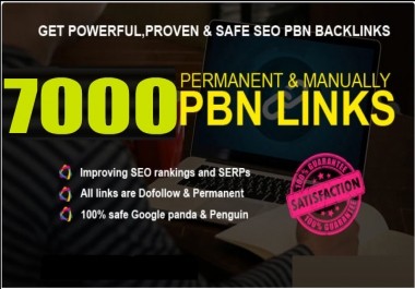 Get 7000+ powerful and safe PBN Backlink with DA 70+ PA 80+ with unique website