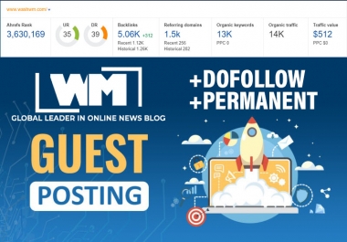 Dofollow Guest post for Boost in Google Ranking