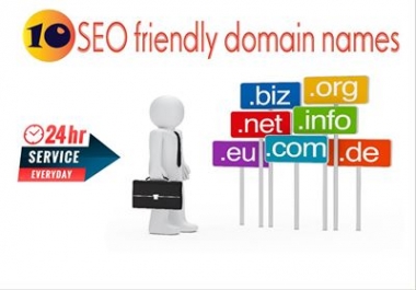 I will suggest best seo friendly domain names