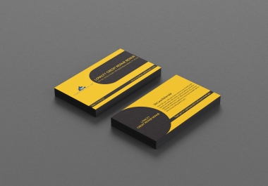 I will do professional and modern double side business card design